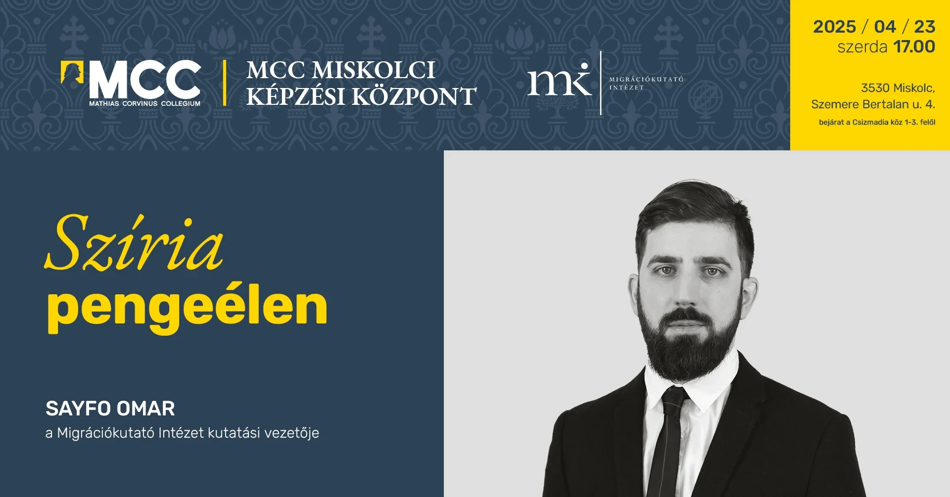MCC - Szíria pengeélen