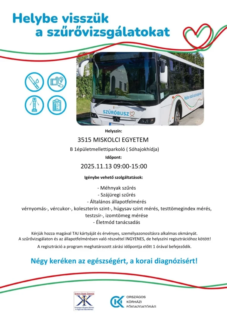 szűrővizsgálat 2025