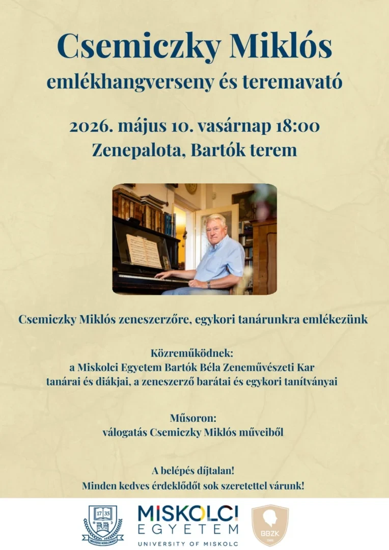 Csemiczky Miklós emlékest és teremavató-1