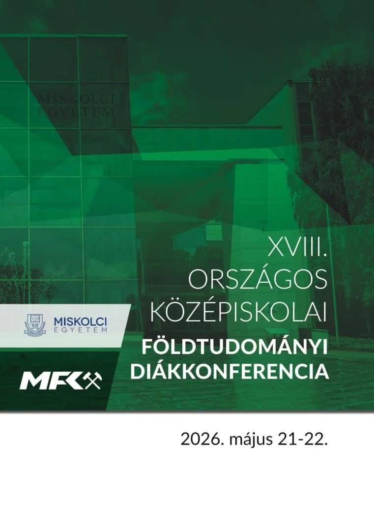 XVIII Országos Középiskolai Földtudományi Diákkonferencia program 2026-1
